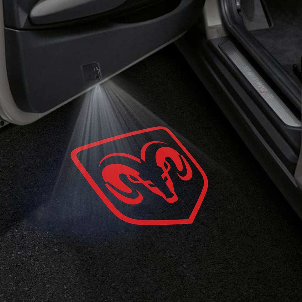 Dodge Caliber Door Stick On Puddle Lights Various Designs 2007–2012