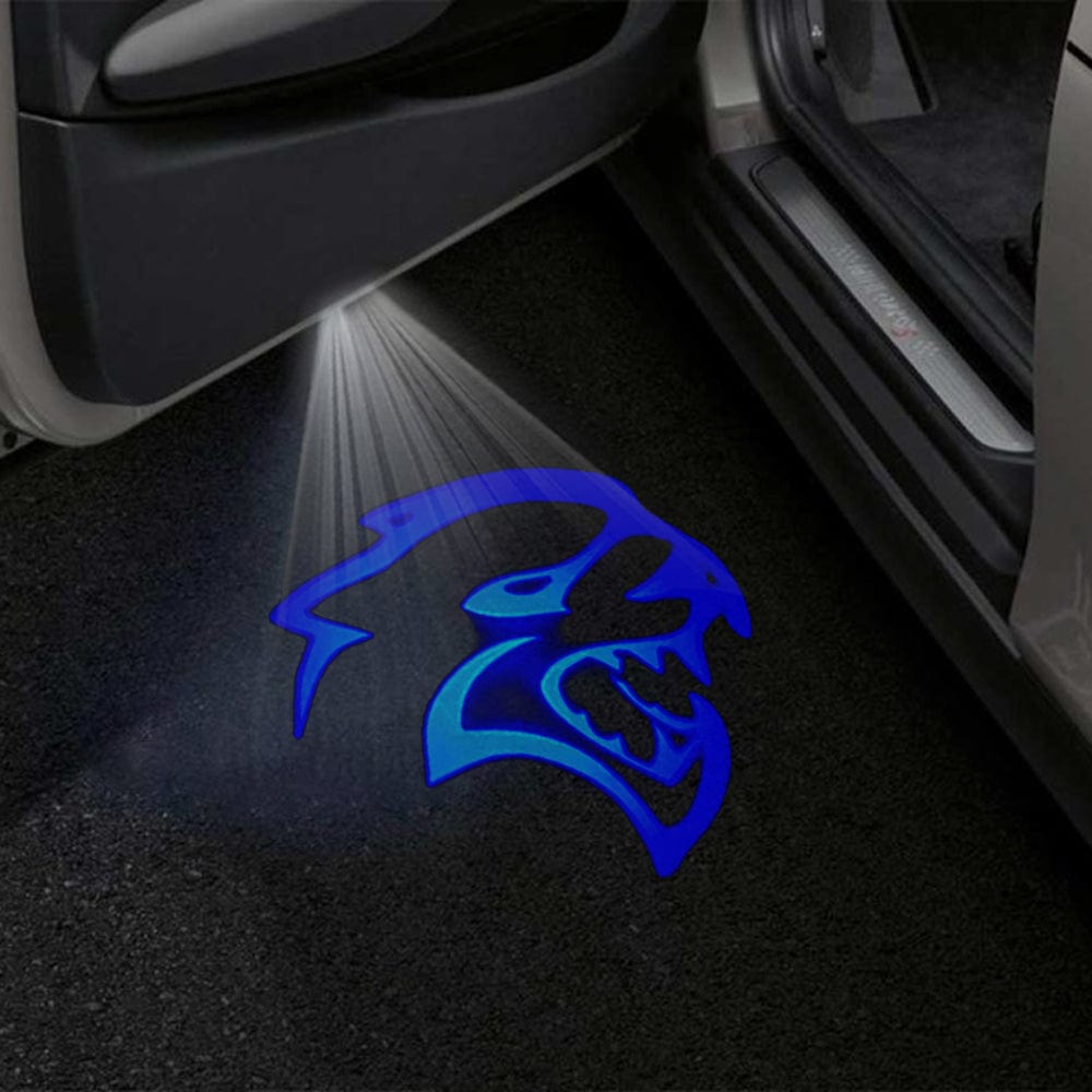 Dodge Challenger 3rd Gen Premium Door Puddle Lights Various Designs 2008-2023