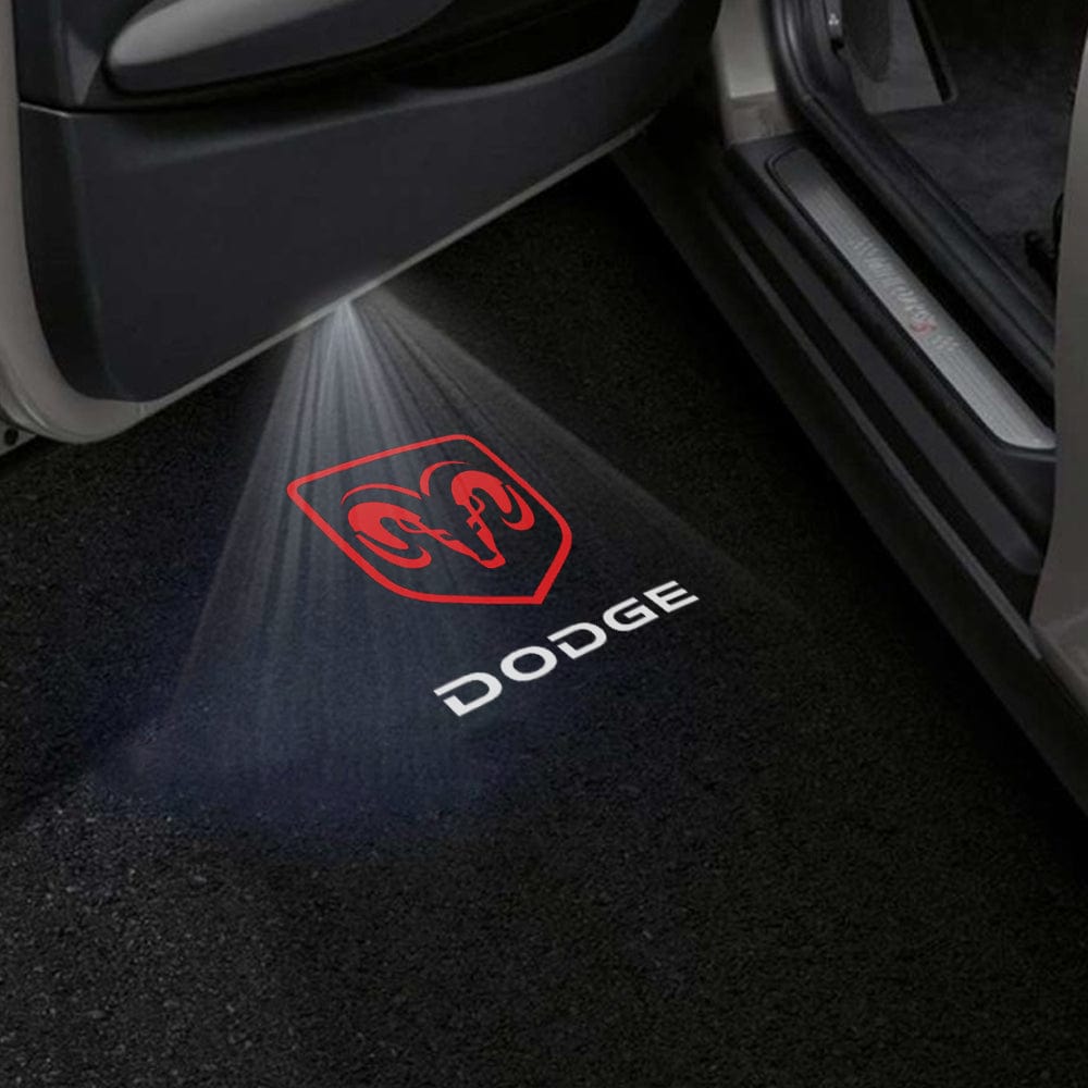 Dodge Challenger 3rd Gen Premium Door Puddle Lights Various Designs 2008-2023