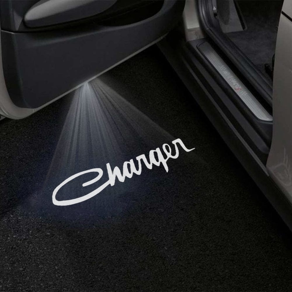 Dodge Charger 6th/7th/8th Gen Premium Door Puddle Lights Various Designs 2006-2026