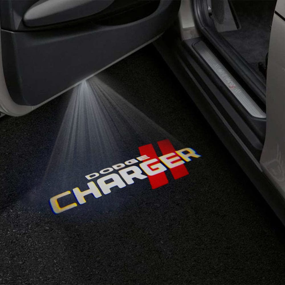 Dodge Charger 6th/7th/8th Gen Premium Door Puddle Lights Various Designs 2006-2026