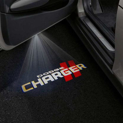 Dodge Charger 6th/7th/8th Gen Premium Door Puddle Lights Various Designs 2006-2026