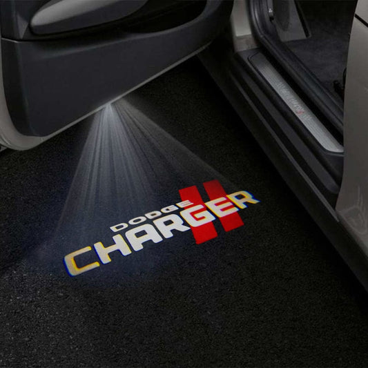 Dodge Charger 6th/7th/8th Gen Premium Door Puddle Lights Various Designs 2006-2026