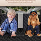 Dog Seat Cover With Double Zipper for Model 3/Y/S/X/Cybertruck