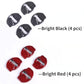 Real Dry Carbon Fiber Door Lock Cover for Tesla Model 3 & Model Y