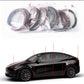 EPDM Door Seal Kit for Model Y | 8-Piece Full-Body | Noise Reduction | Weatherproof