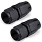 10AN/8AN/6AN Fitting Stainless Steel Braided Oil Fuel Hose Line Kit 5Feet Black