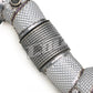 High Flow Catted Downpipe for Ferrari 488 3.9T V8 GTB Pista Spider