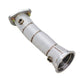 Straight Free Flow Stainless Steel Down Pipe for Porsche Macan Turbo 2.0 21-24