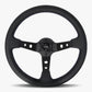 The Daytona | Black Leather | Black Spoke | Bavarian Stitch