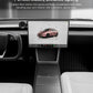 Dry Carbon Fiber Center Console Cover For Model Y Juniper / Model 3 Highland / Model YL