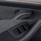 Dry Carbon Fiber Window & Door Switch Covers for Model Y / Model 3（Left Hand Drive）
