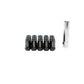 Megan Racing Heptagon Lug Nuts 35mm M12x1.25 Black Open-Ended