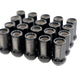 Megan Racing Heptagon Lug Nuts 35mm M12x1.25 Black Open-Ended