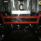 Megan Racing Red Front Lower H Brace for 2020+ Toyota Corolla - SB-HBTCO19-R