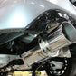 Megan Racing Single Exit Exhaust for 2009-2021 Nissan 370z – SUS-304 Stainless Steel, CNC Flanges, 2.5" Tubing, 4.5" Tip, 1-Year Warranty