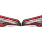 OLM OE Plus Linear Style Sequential Tail Lights (Clear) - 13-20 FR-S / BRZ / 86