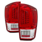 SPYDER xTune 16-18 Toyota Tacoma Light Bar LED Tail Lights - Chrome (ALT-JH-TTA16-LBLED-C) 9041709