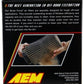 AEM Induction AEM Dryflow 3.25in. X 5in. Round Tapered Air Filter 21-2110BF