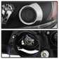 Spyder 2015-2017 Toyota Sienna Projector Headlights - DRL LED - Black PRO-YD-TSEN15-DRL-BK 5084002