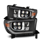 AlphaRex 07-13 Toyota Tundra / 08-17 Sequoia NOVA LED Proj HL Black w/Actv Light Seq. Sig + DRL 880818 *Discontinued