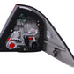 Anzo 2000-2005 Mercedes Benz S Class W220 LED Taillights Red/Clear