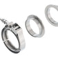 Borla Universal 2.5in Stainless Steel 3pc V-Band Clamp w/ Male and Female Flanges 18008