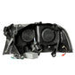 Anzo 1997-2004 Dodge Dakota Crystal Headlights Black 1pc