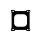Cometic Gasket Cometic Holley 4 Barrel 4150 Style .039in Fiber Carburetor Gasket - 3.770in x 3.880in - Open Plenum C5263-039