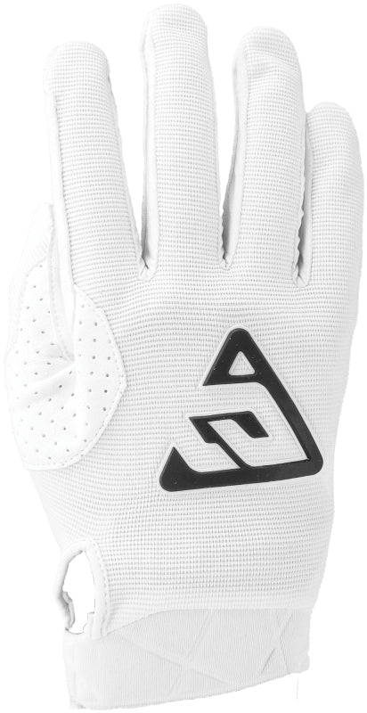 Answer 24 Peak Gloves White/Black Youth - Medium 442878