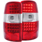 Anzo 2000-2006 Chevrolet Suburban LED Taillights Red/Clear G2
