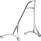 Burly Brand Short Sissy Bar 13in - Chrome B13-1500C