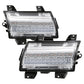 Spyder Jeep Wrangler 2018-2019 (Halogen Model Only) LED Front Bumper Lights - Seq. Signal - Chrome 5086778