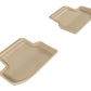 3D MAXpider 2015-2020 BMW 5 Series F10 Kagu 2nd Row Floormats - Tan L1BM05821502