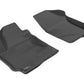 3D MAXpider 2010-2013 Kia Forte Kagu 1st Row Floormat - Black L1KA01011509