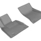 3D MAXpider 2015-2019 Genesis/Hyundai G80/Genesis Sedan Kagu 1st Row Floormat - Gray L1HY06111501