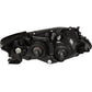 Anzo 2010-2012 Lexus Rx350 Projector Headlights w/ U-Bar Black