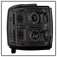 Spyder Chevy Silverado 14-16 2500 HD Projector Headlights Light Bar DRL Smke PRO-YD-CSHD14-LBDRL-SM 5081056