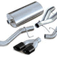 Corsa Performance Sport Cat-Back Exhaust W/Black Twin 4 In Tips 02-06 Cadillac