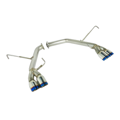 Remark 15-18 Subaru SPT WRX/STI Axle Back Exhaust w/ Burnt Stainless Steel Double Wall Tip