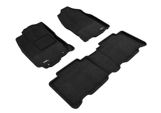 3D MAXpider 13-18 Toyota Rav4 Elegant 1st 2nd Row - Floor Mat Set (Black) L1TY12704709