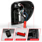 ANZO 2004-2007 Dodge Grand Caravan LED Tail Lights w/ Light Bar Black Housing Smoke Lens 311366