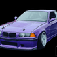 E36 Coupe Complete Over Fender Set (1992-1999)