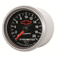 AutoMeter Gauge Pyrometer (Egt) 2-1/16in. 2000 Deg. F Stepper Motor Chevy Red Bowtie Black 3645-00406