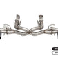 CORSA Performance Corsa 20-23 Chevrolet Corvette C8 RWD 3in Delete 4 Valve Cat-Back w/NPP w/4.5in CF Black PVD Tips 21106CFBLK
