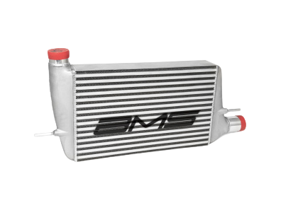 AMS Performance 08-15 Mitsubishi EVO X Front Mount Intercooler w/Modular Cast End Tanks & Logo