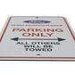 Ford Racing Ford Performance Parking Only Sign M-1827-PARK