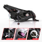 Anzo 2008-2011 Ford Focus Projector Headlights Black