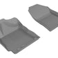 3D MAXpider 2017-2020 Hyundai Elantra Kagu 1st Row Floormat - Gray L1HY07111501