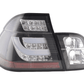 E46 Sedan LED Bar Black Tail Lights (02-05)